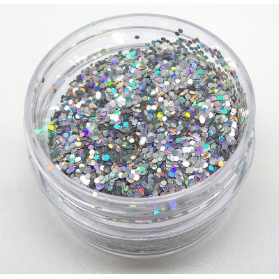 Chunky Glitter Pure Holo Silver  Chunky Glitter Pure Holo Silver